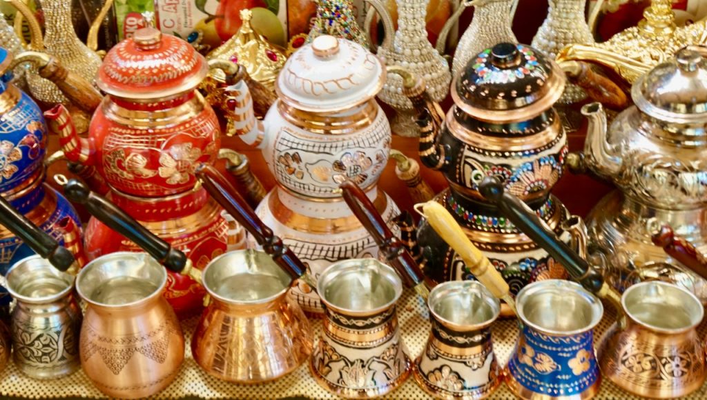 Servers for Turkish coffee